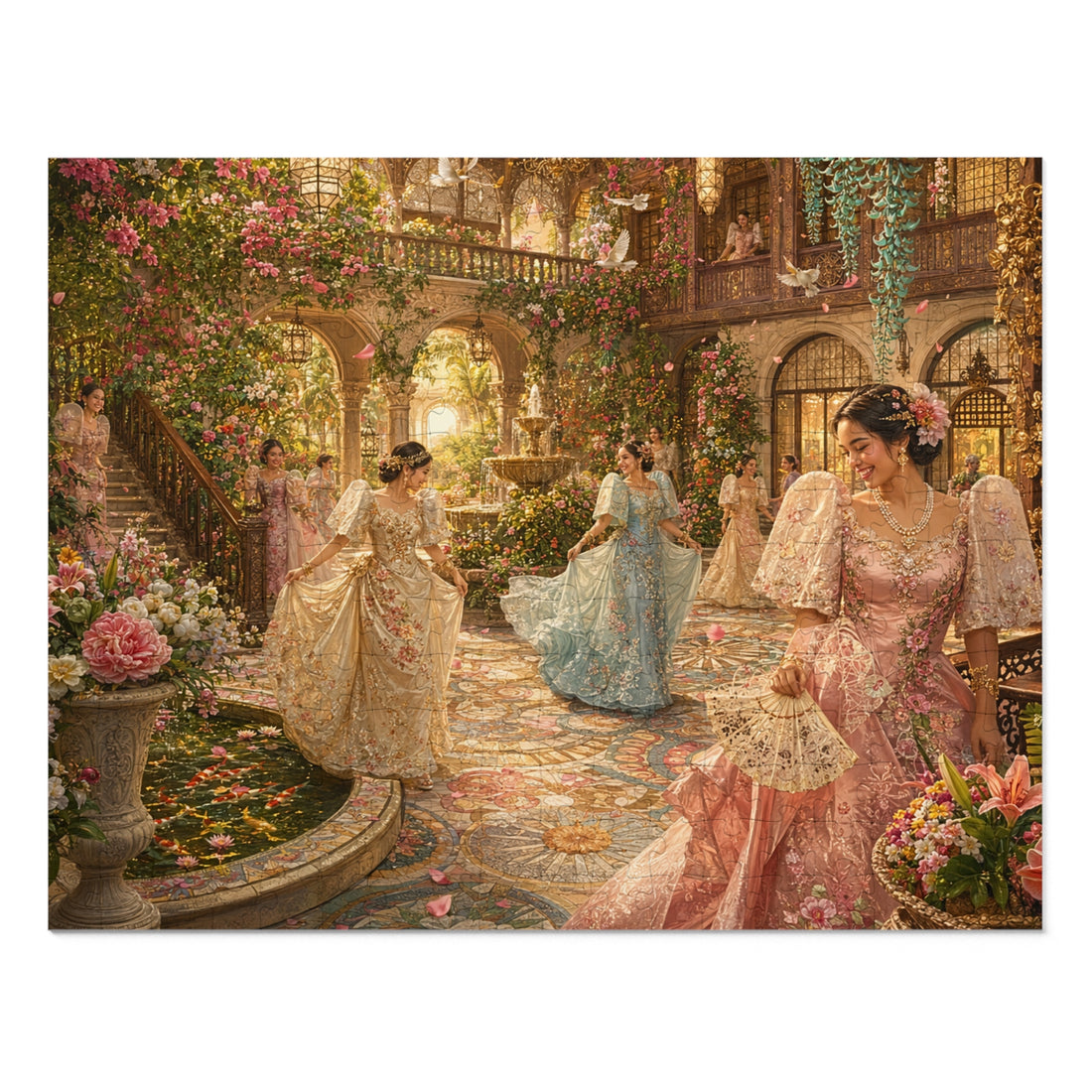 Blissful Binibinis Jigsaw Puzzle with Tin (252, 500, 1000 pieces)