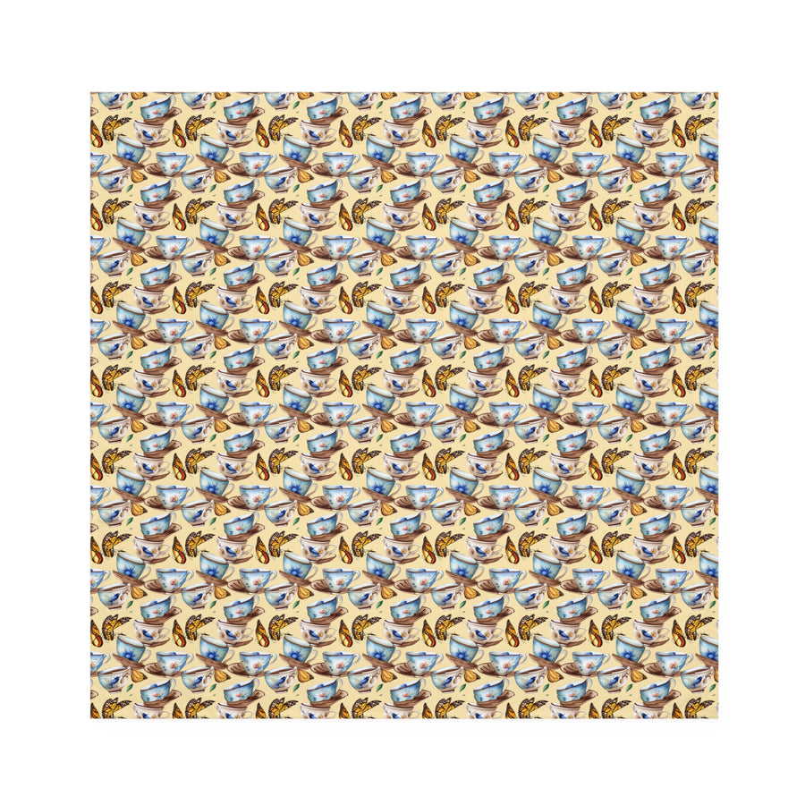 Garden High Tea Polyester Table Napkins