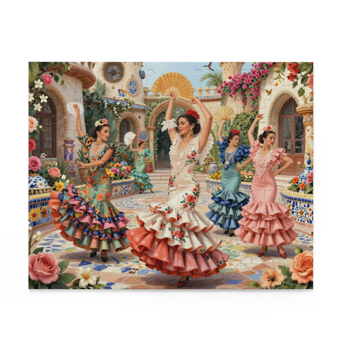 Spanish Flamenco Dancers Puzzle (120, 252, 500-Piece)