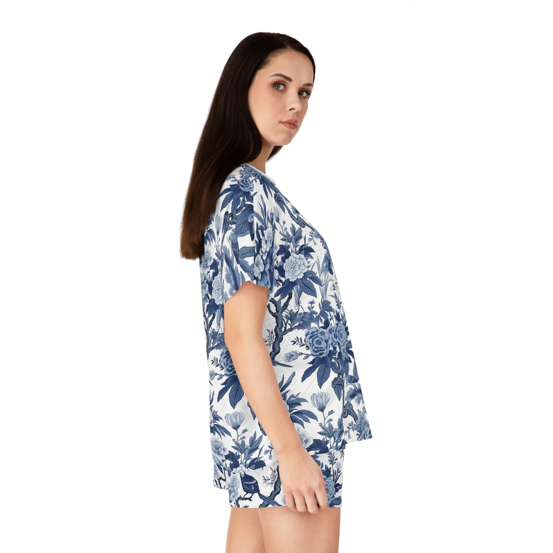 Chinoiserie Women's Short Pajama Set