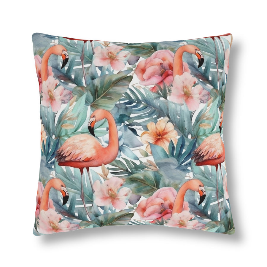 Flight of the Flamingo Waterproof Pillows