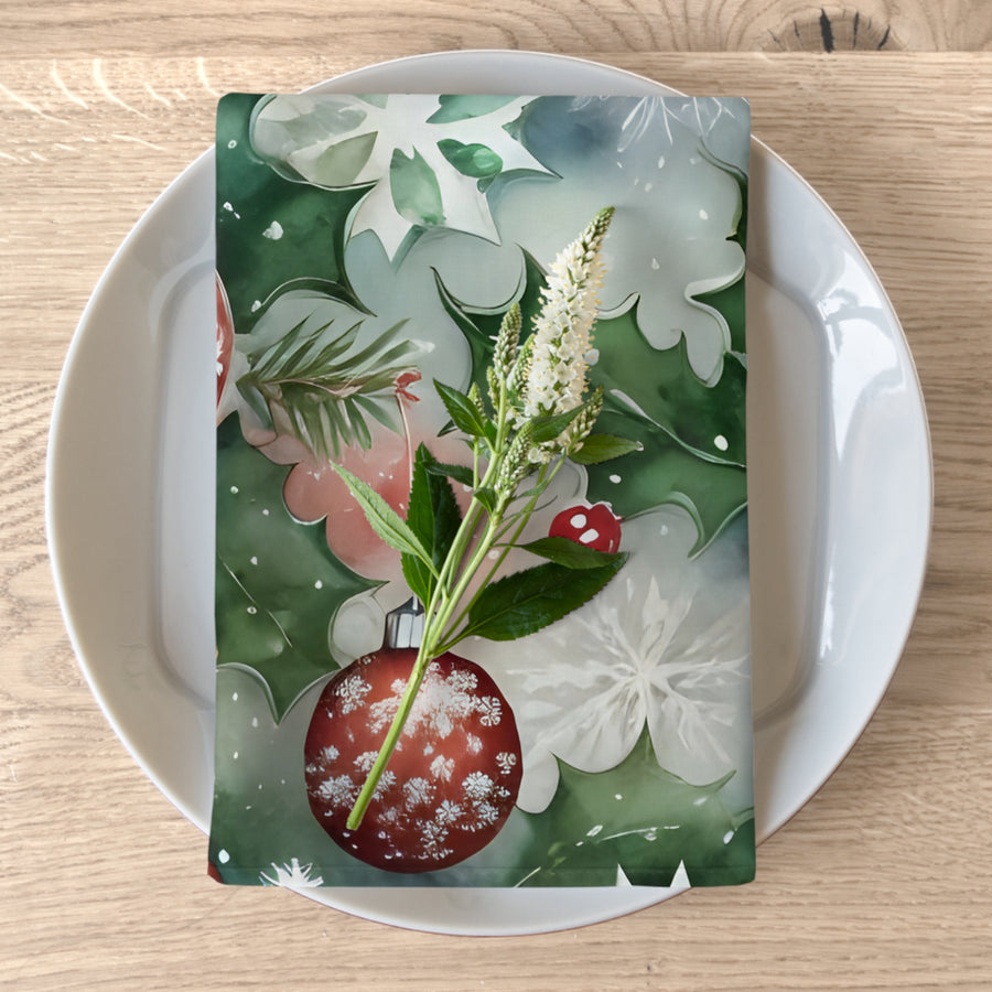 Christmas Time Magic Table Napkins