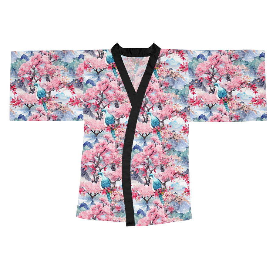 Colors of Zen Long Sleeve Kimono Robe