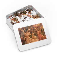 Filipiniana Courtyard Promenade Jigsaw Puzzle with Tin (252, 500, 1000 pieces)