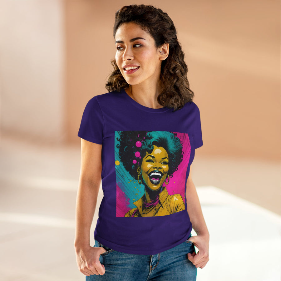 Pure Bliss Tina Women's Midweight Cotton Tee