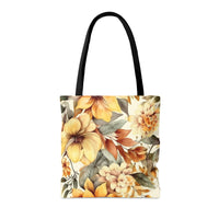 Sunny Colors Floral Tote Bag