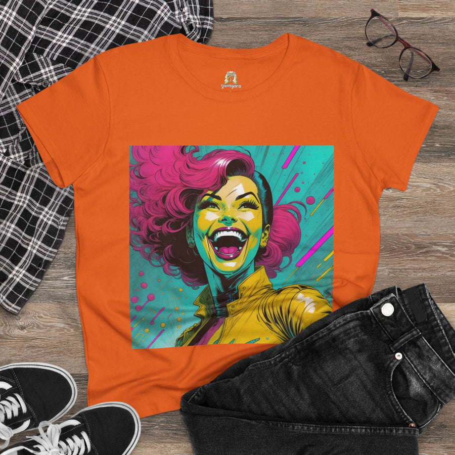 Pure Bliss Billie Women's Midweight Cotton Tee