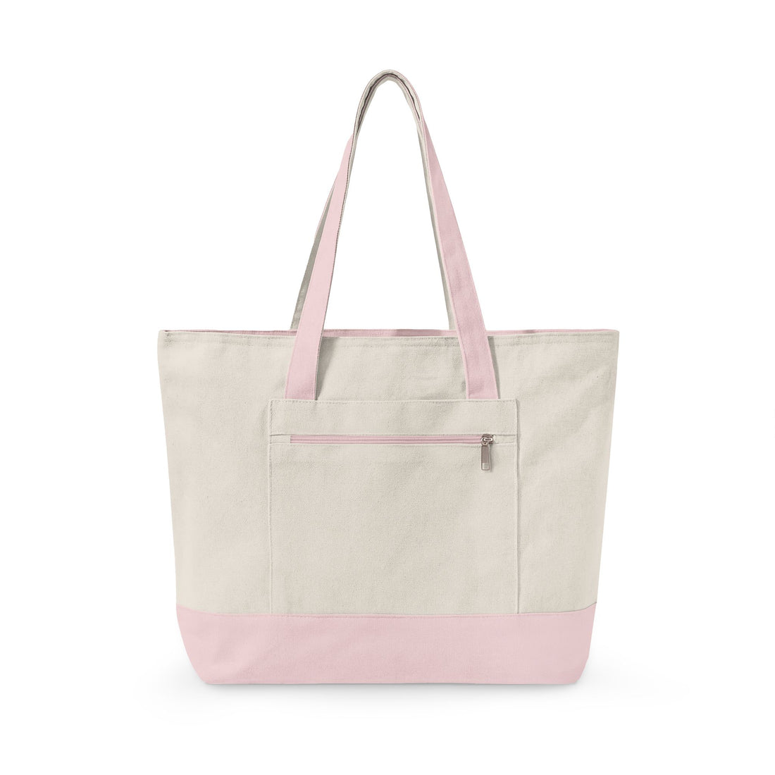 Forever Blessed Zippered Canvas Tote