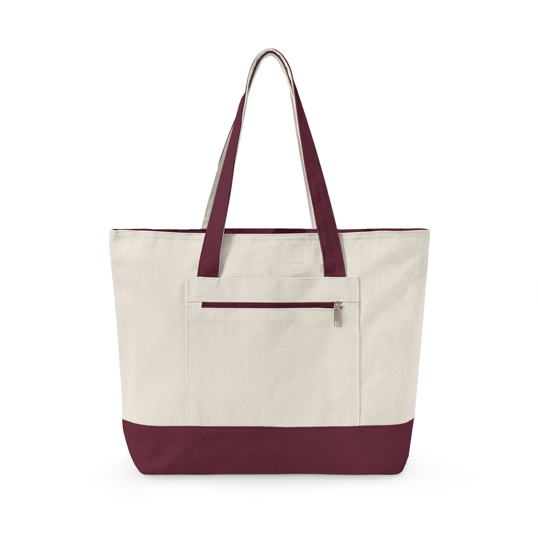 Forever Blessed Zippered Canvas Tote