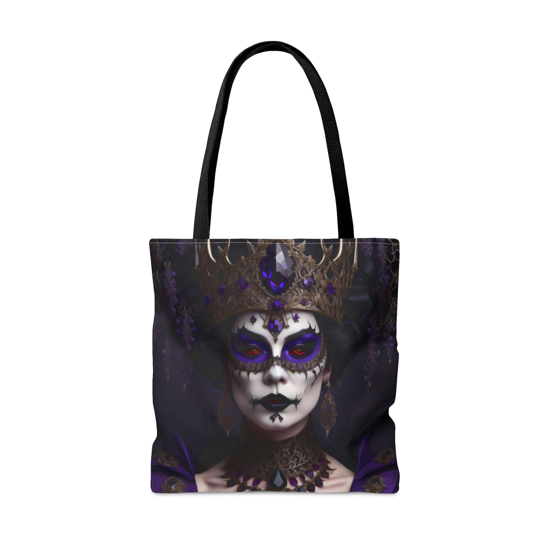 Evil Queen With Wisteria Halloween Adult Trick or Treat Loot Bag