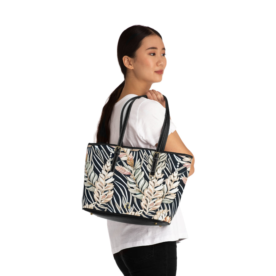 Zebra Pampas Elegance Shoulder Bag