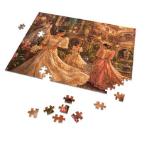 Filipiniana Courtyard Promenade Jigsaw Puzzle with Tin (252, 500, 1000 pieces)