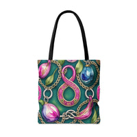 Oriental Remembrance Pink Cloisonne Luxury Everyday Tote Bag