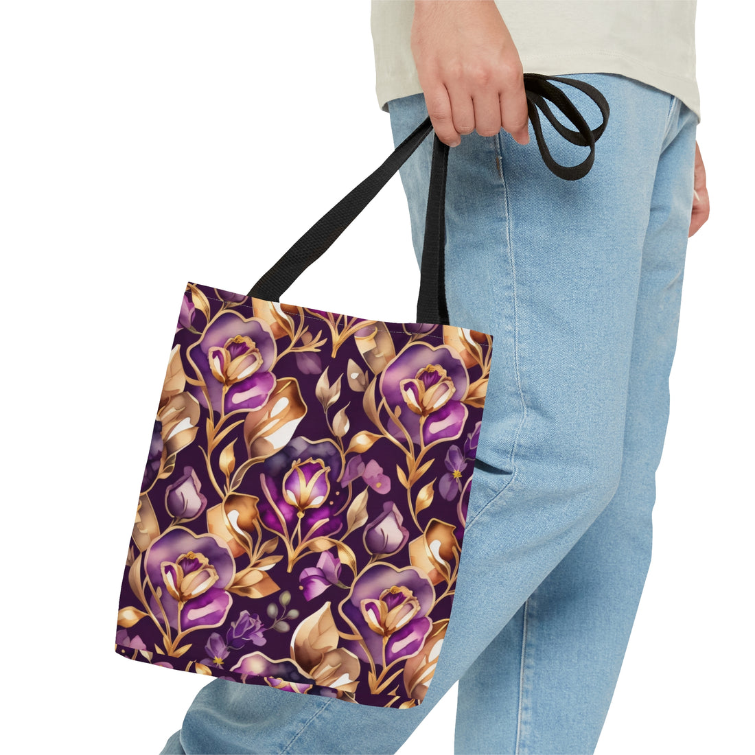 Purple Glamour Luxury Shopping Bag