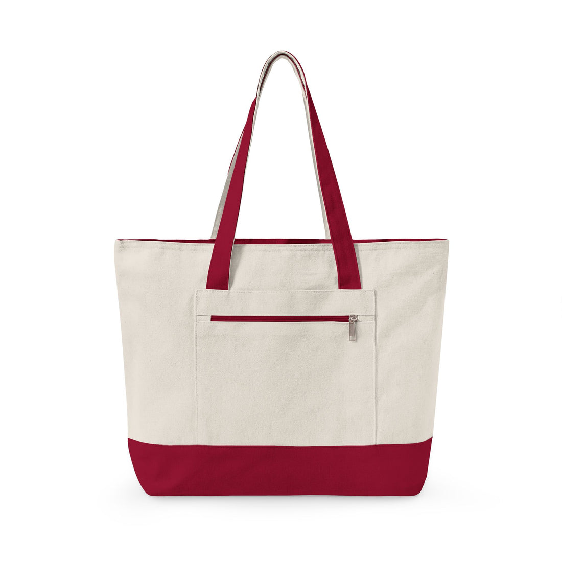 Forever Blessed Zippered Canvas Tote