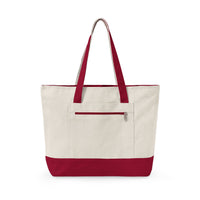 Forever Blessed Zippered Canvas Tote