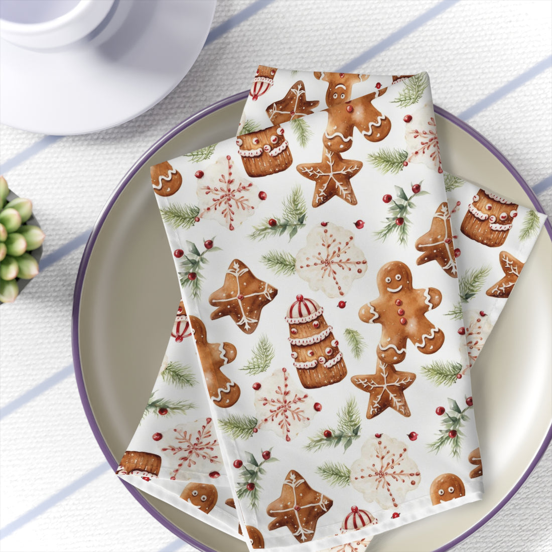 Groovy Gingerman Table Napkins