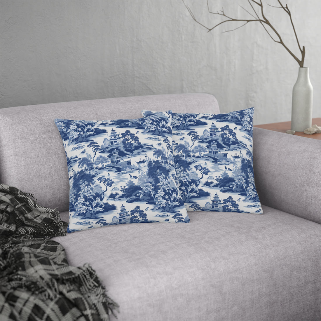 Chinoiserie Waterproof Pillows