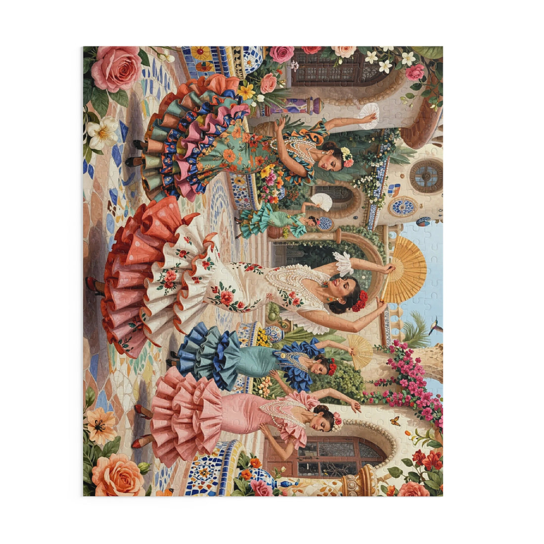 Spanish Flamenco Dancers Puzzle (120, 252, 500-Piece)