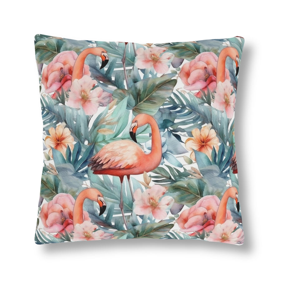 Flight of the Flamingo Waterproof Pillows