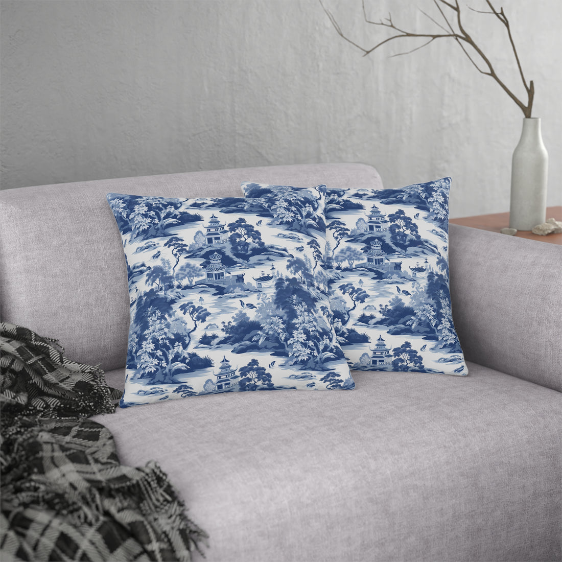 Chinoiserie Waterproof Pillows