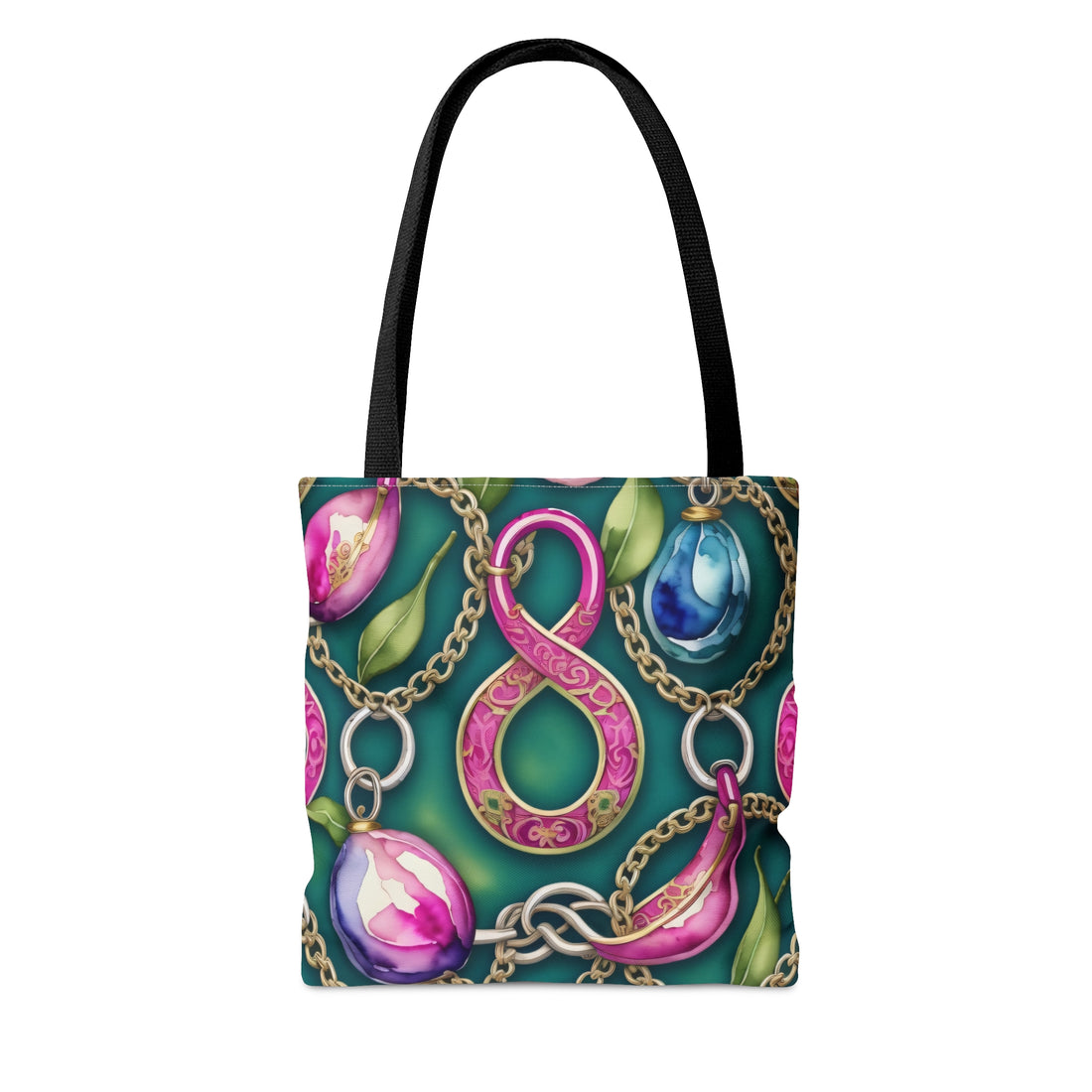 Oriental Remembrance Pink Cloisonne Luxury Everyday Tote Bag