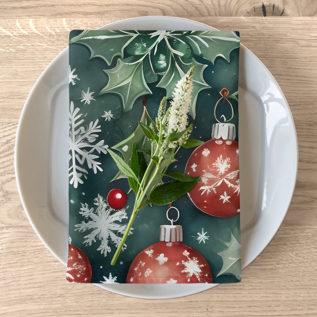 Eveegreen Holiday Table Napkins