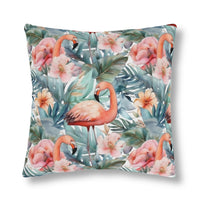 Flight of the Flamingo Waterproof Pillows