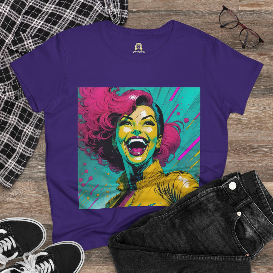 Pure Bliss Billie Women's Midweight Cotton Tee