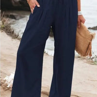 Amalfi Cool Wide Leg Trousers