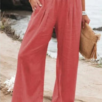 Amalfi Cool Wide Leg Trousers