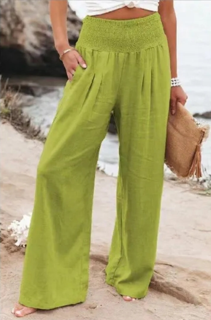 Amalfi Cool Wide Leg Trousers