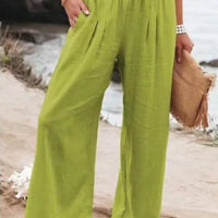 Amalfi Cool Wide Leg Trousers