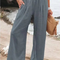 Amalfi Cool Wide Leg Trousers