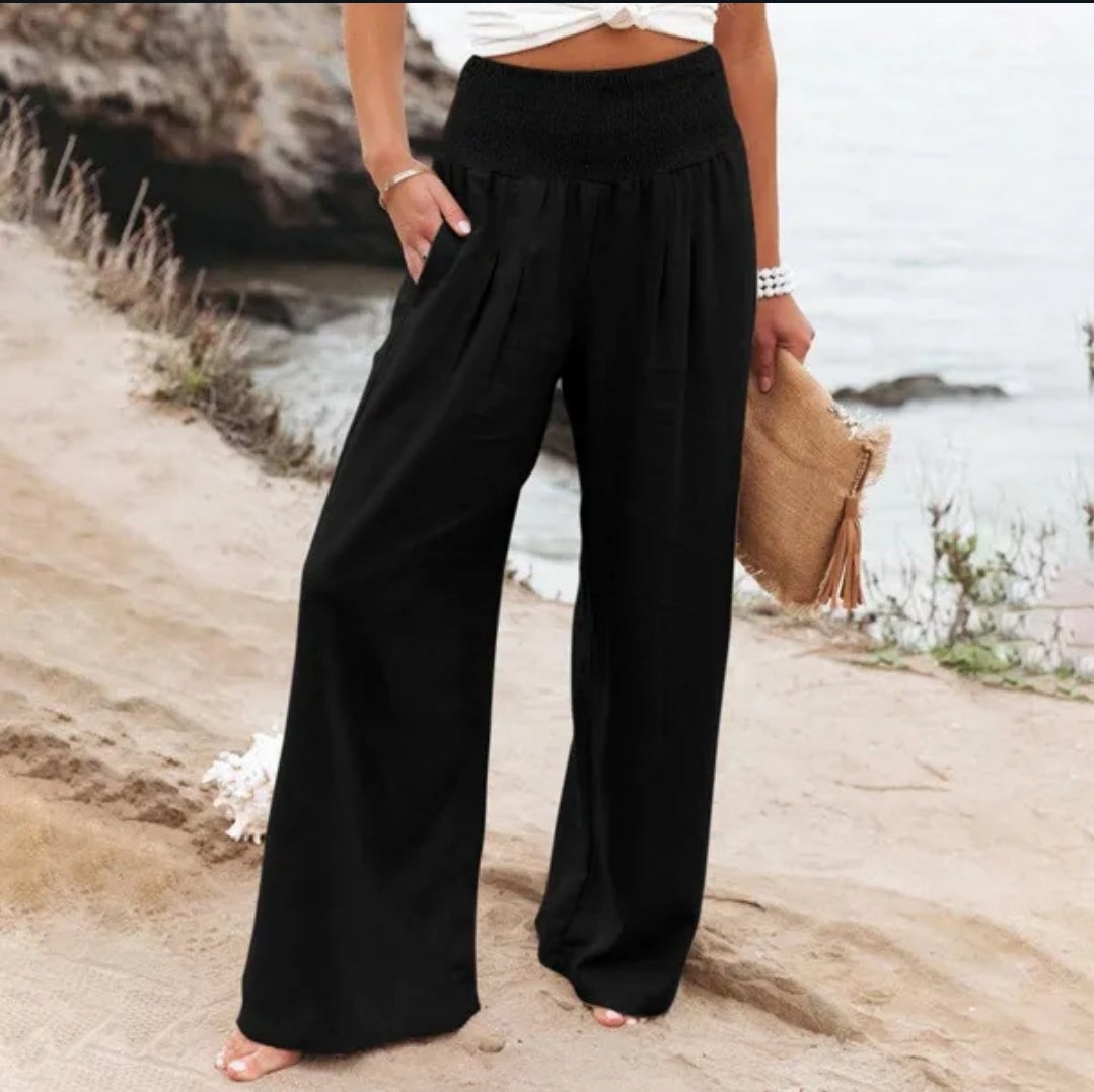 Amalfi Cool Wide Leg Trousers