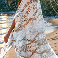 Printed Open Front Cover-Up