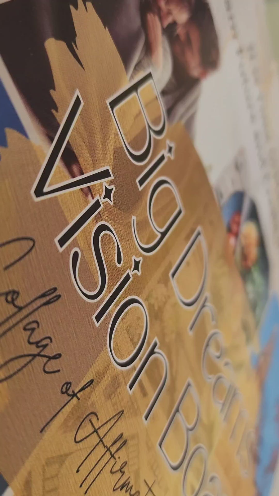 Dream Big Vision Board Book + Kit
