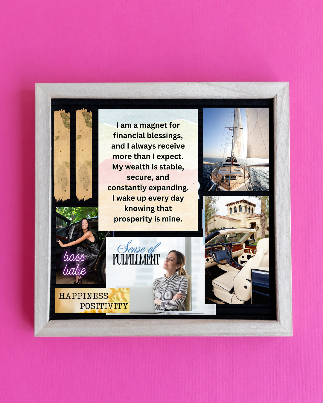 Dream Big Vision Board Book + Kit