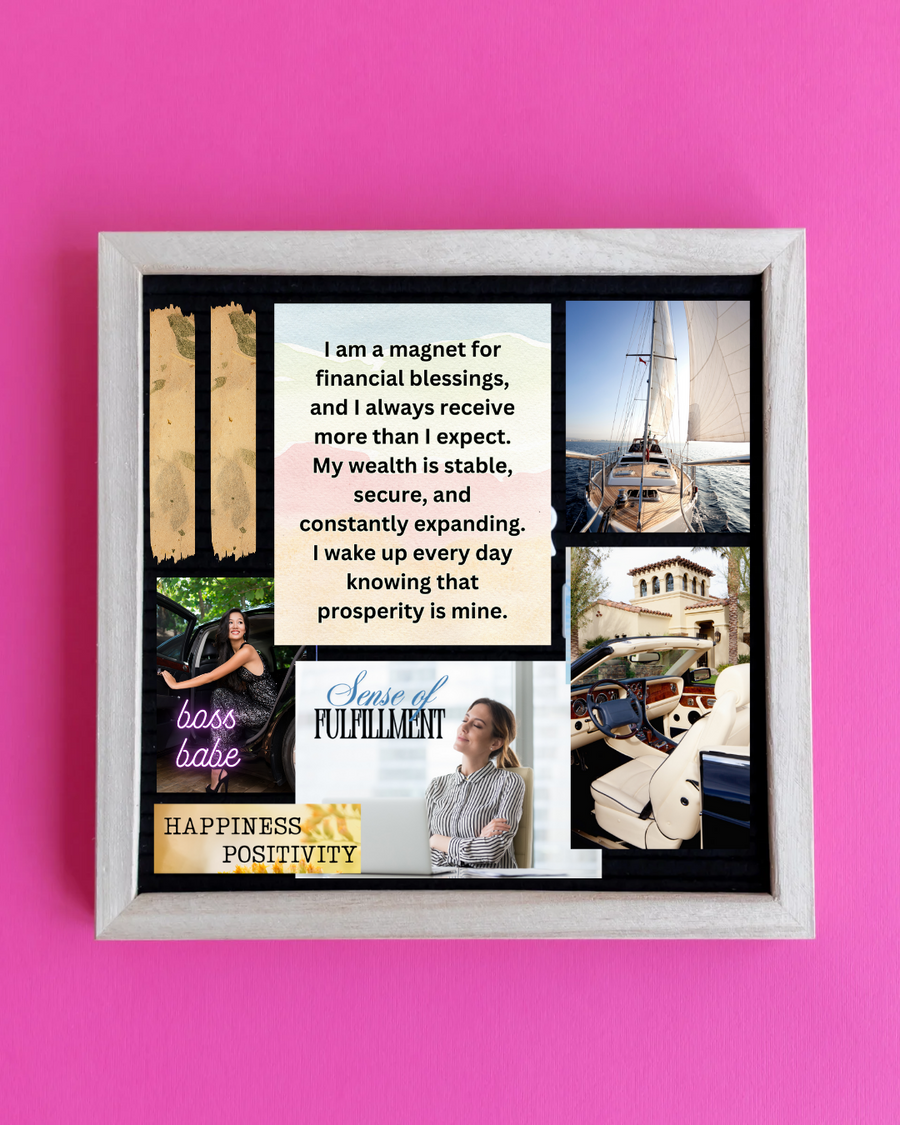 Dream Big Vision Board Book + Kit