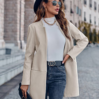 Open Front Long Sleeve Blazer