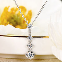 Keep You There Multi-Moissanite Pendant Necklace