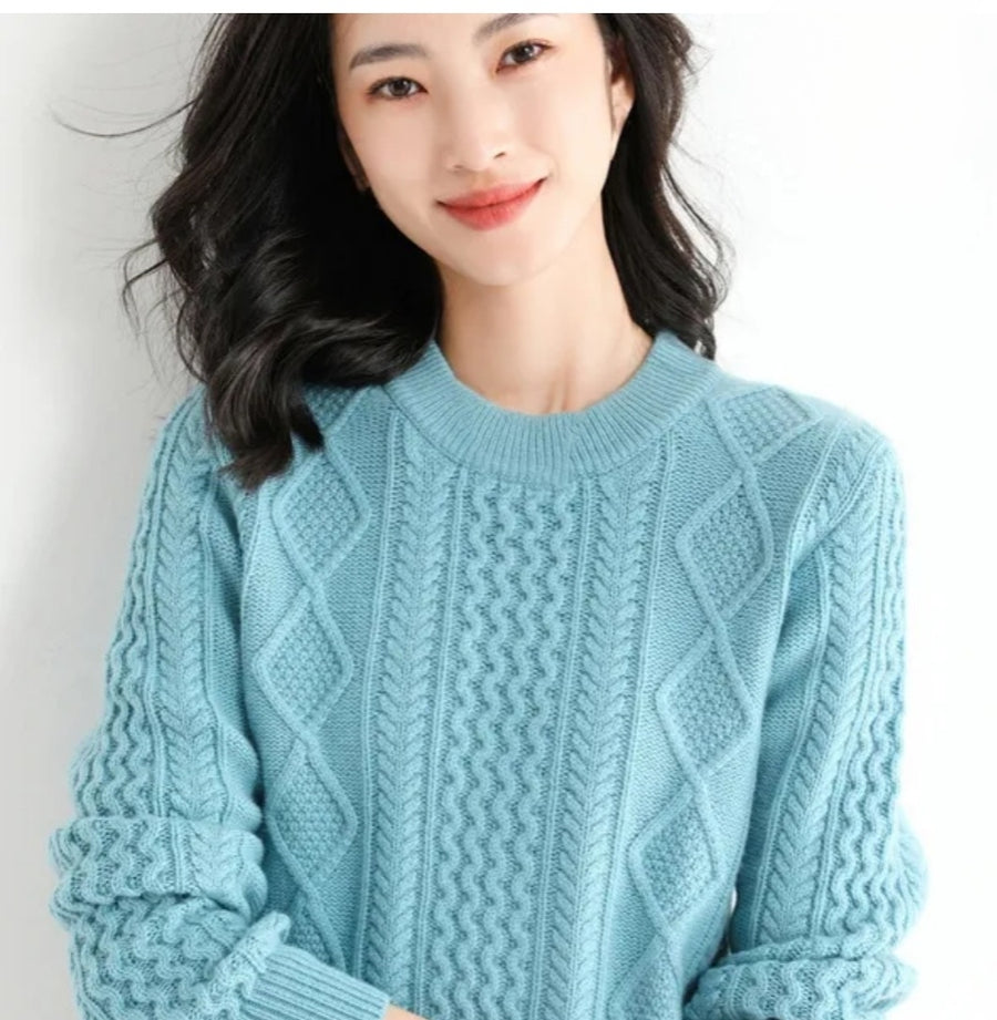 Regal  Comfort Knitted Cashmere Pullover Sweater