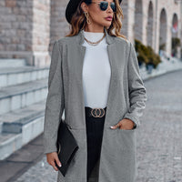 Open Front Long Sleeve Blazer