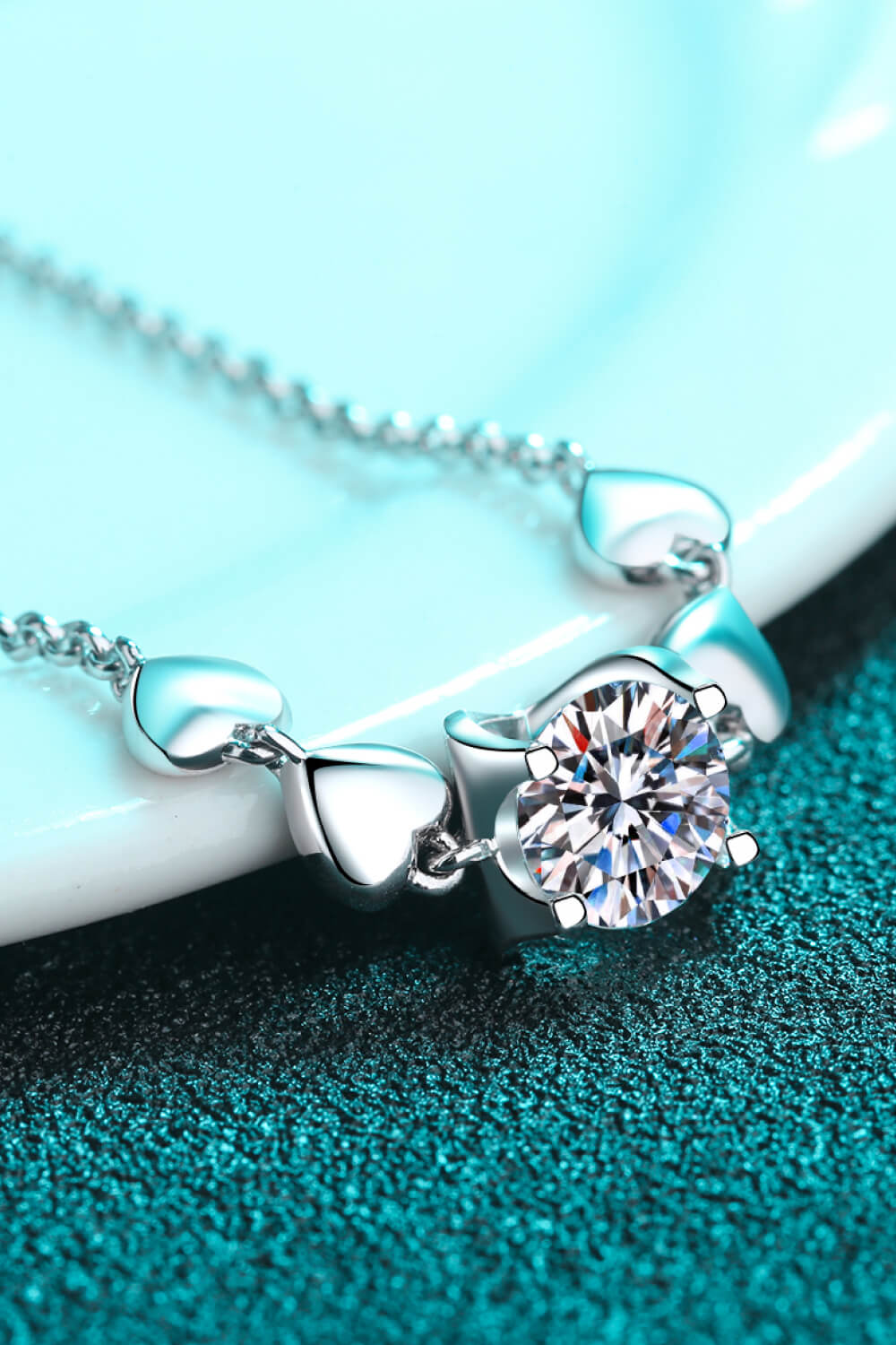 Sweet Heart 1 Carat Moissanite Bracelet