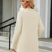 Casual Simplicity Long Sleeve Cardigan