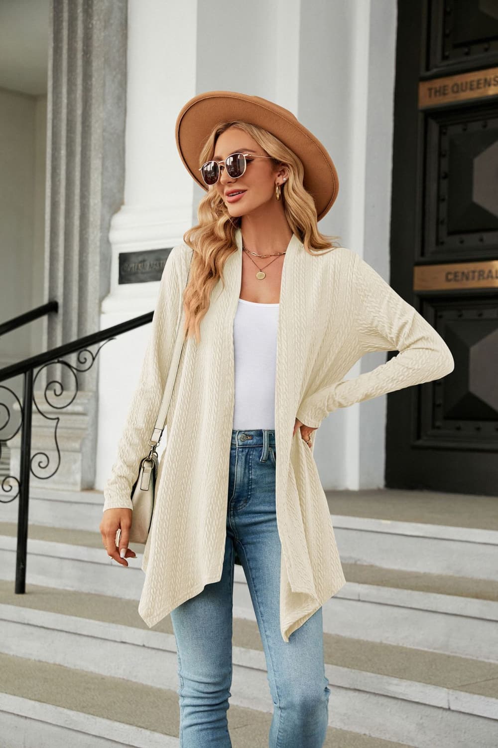 Casual Simplicity Long Sleeve Cardigan