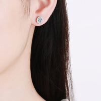 Future Style 1 Carat Moissanite Stud Earrings