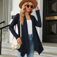 Casual Simplicity Long Sleeve Cardigan