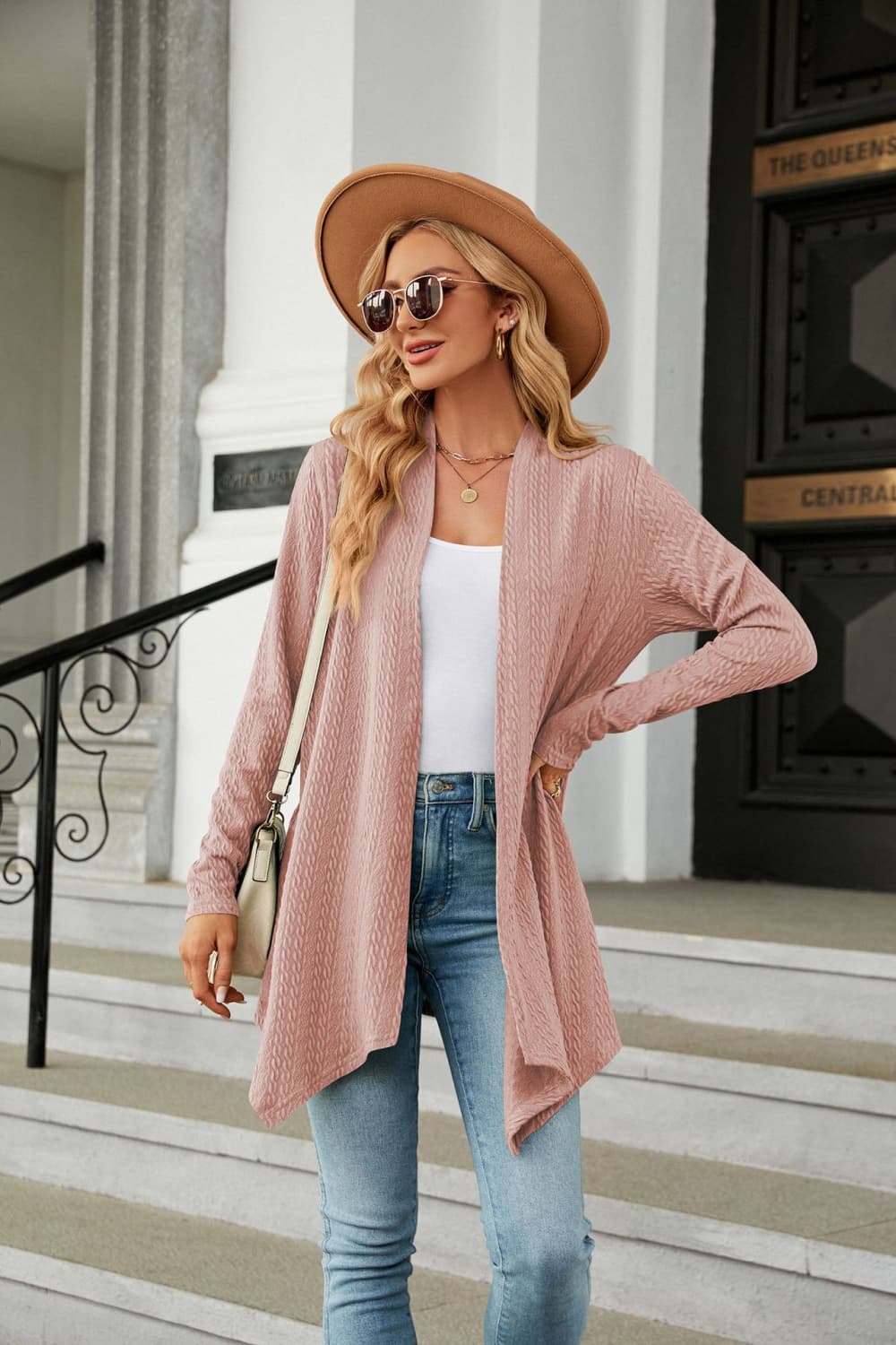 Casual Simplicity Long Sleeve Cardigan