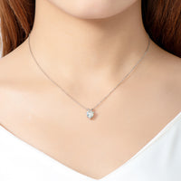 Vibrant Love 1 Carat Moissanite Heart-Shaped Pendant Necklace